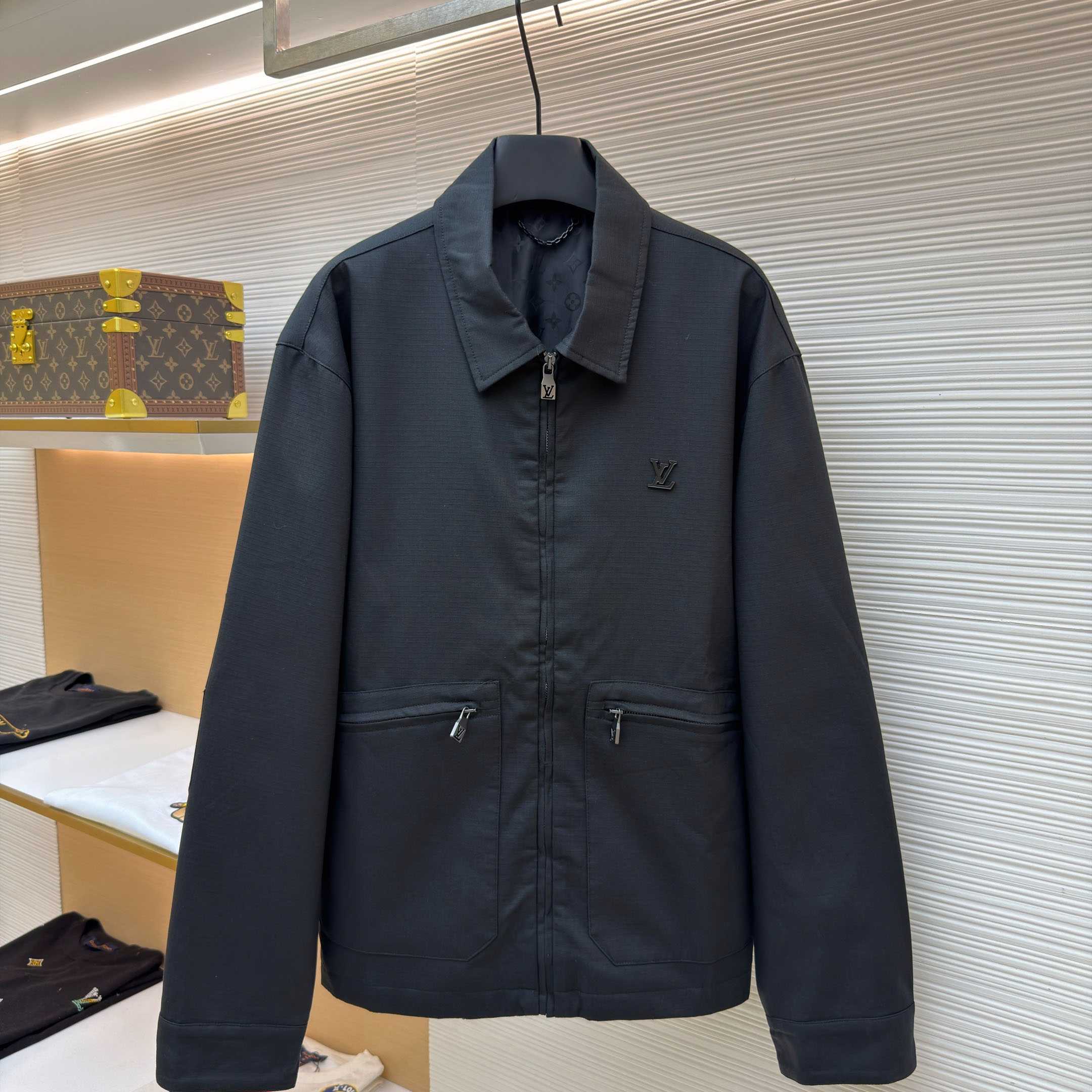 Louis Vuitton Cotton Ripstop Staff Jacket 1AJR64 - DopestKickz