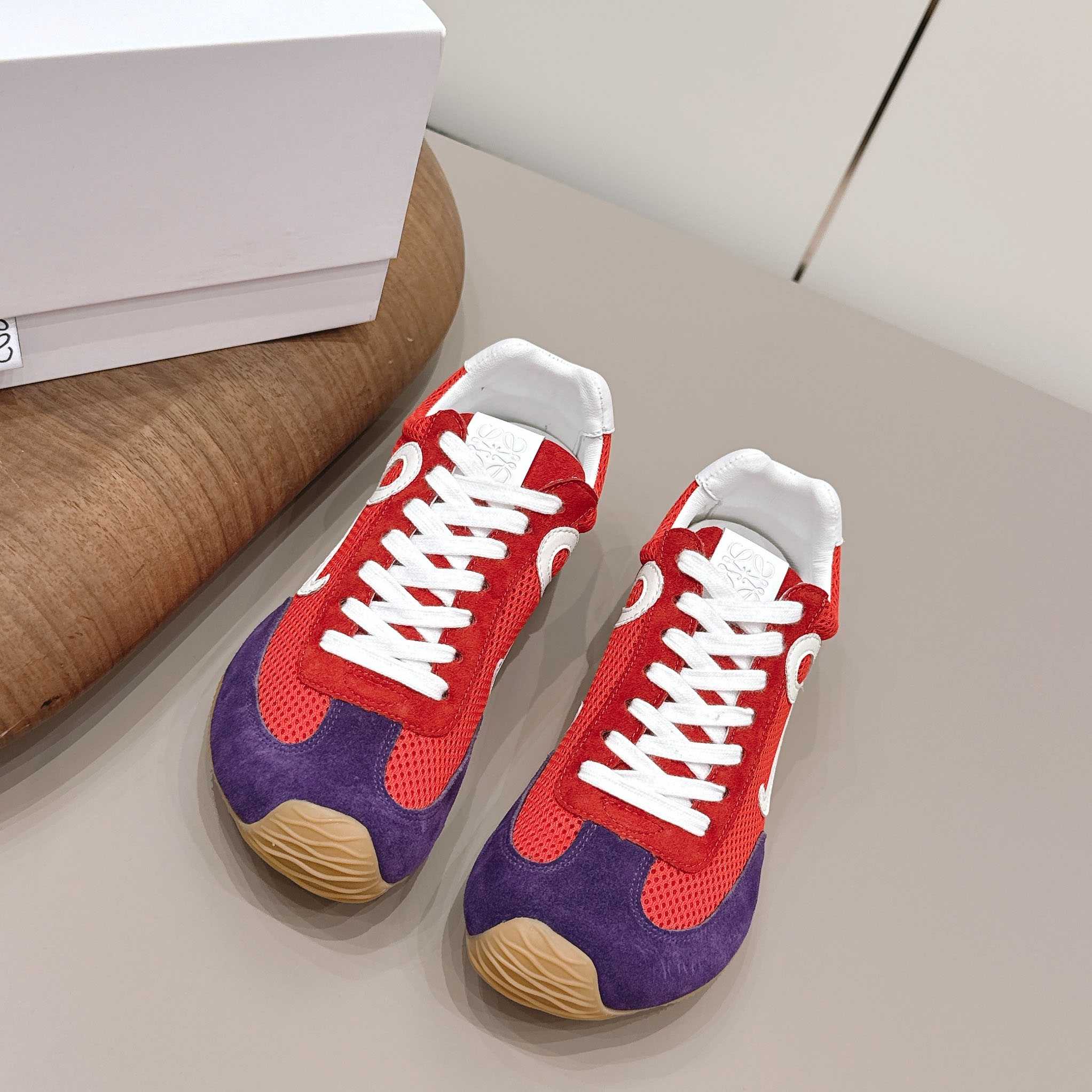 Loewe Ballet Runner 2.0 In Suede And Mesh - DopestKickz