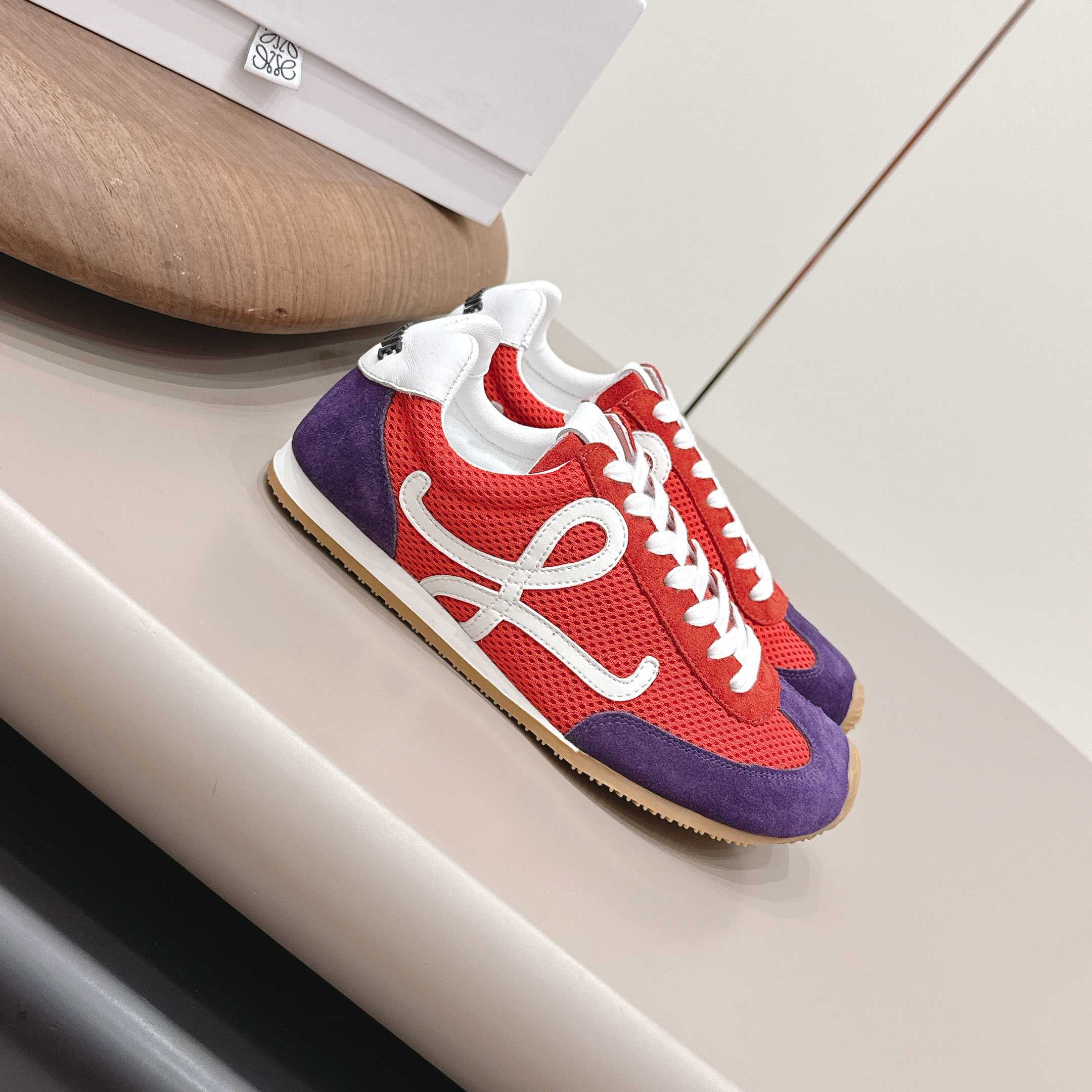 Loewe Ballet Runner 2.0 In Suede And Mesh - DopestKickz
