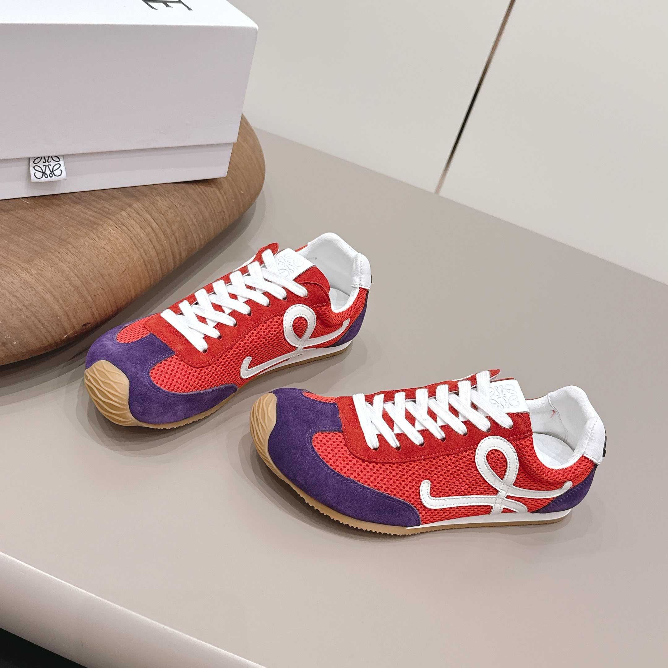 Loewe Ballet Runner 2.0 In Suede And Mesh - DopestKickz