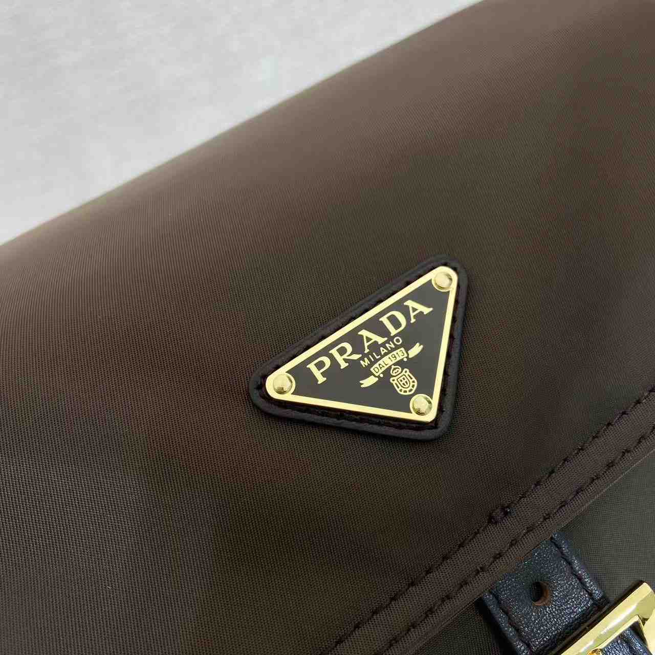 Prada Explore Medium Re-Nylon Shoulder Bag With Flap - DopestKickz