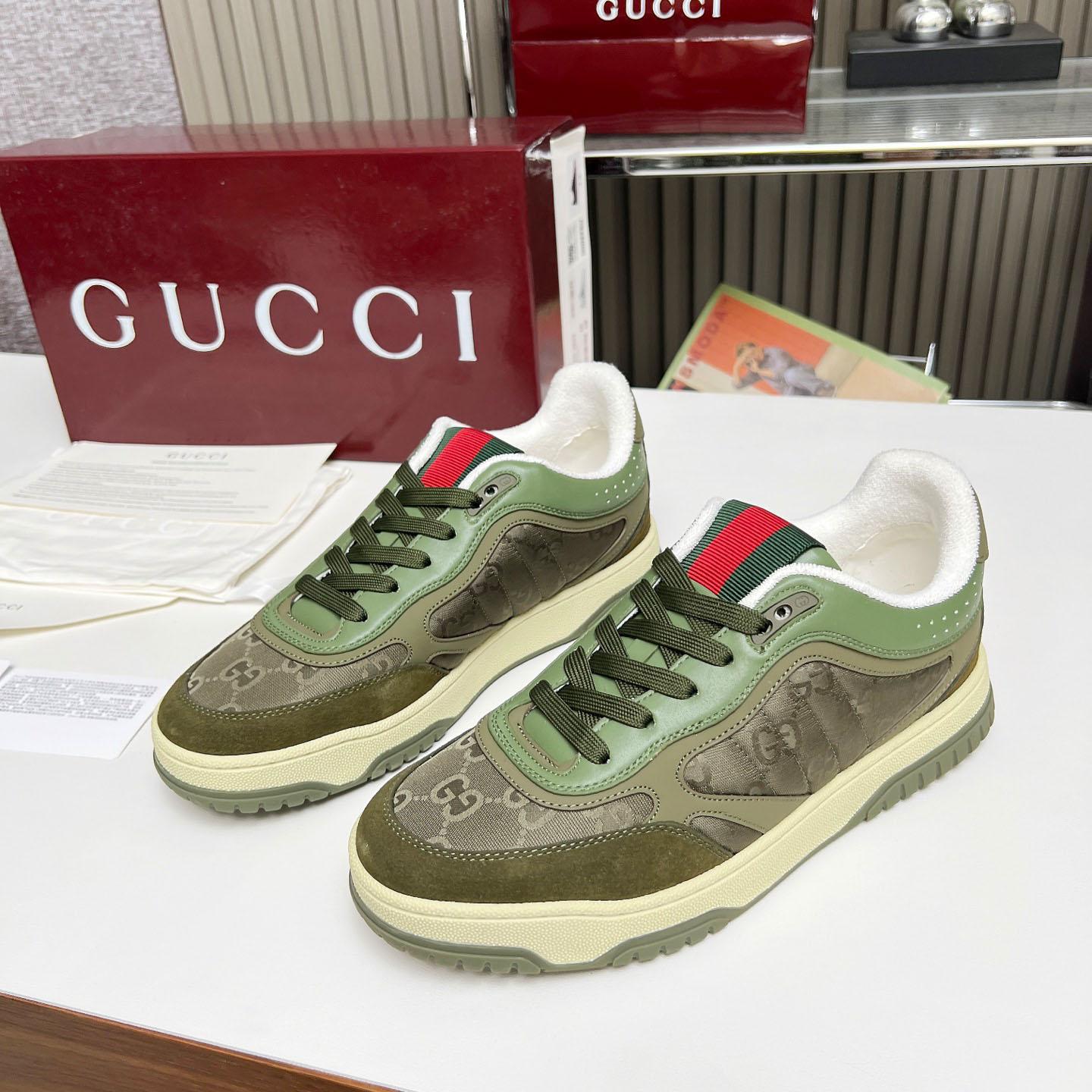 Gucci Re-Web Sneakers - DopestKickz