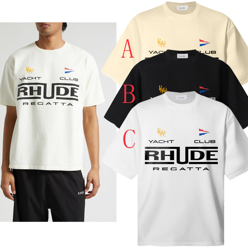 Rhude Regatta Club Tee - DopestKickz