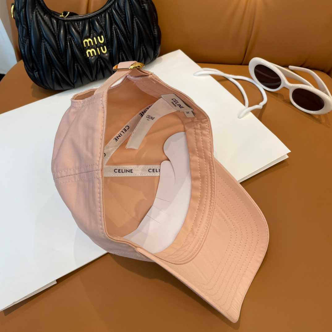 Celine Paris Triomphe Embroidered Baseball Cap  - DopestKickz