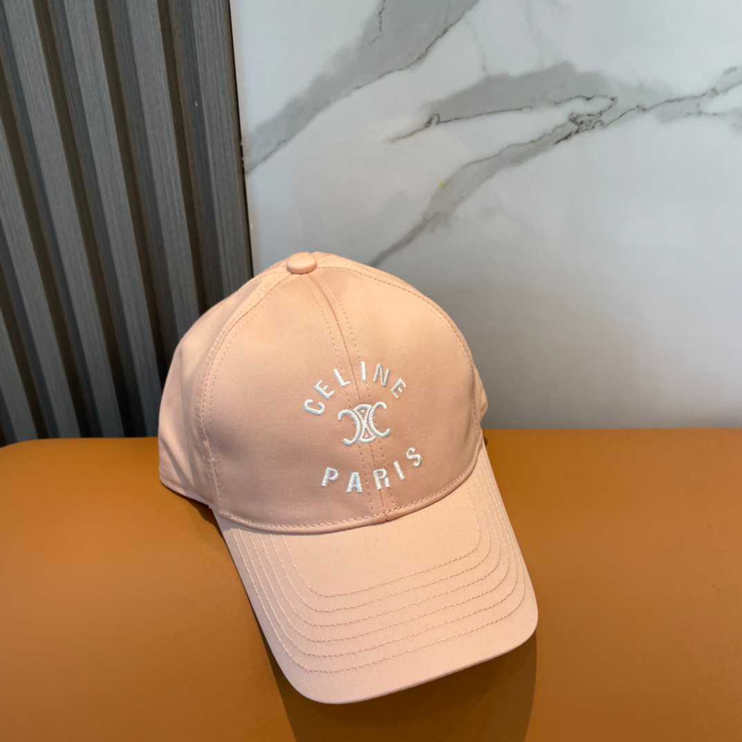 Celine Paris Triomphe Embroidered Baseball Cap  - DopestKickz