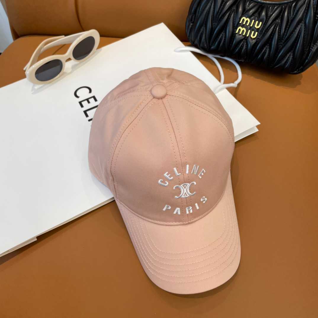 Celine Paris Triomphe Embroidered Baseball Cap  - DopestKickz