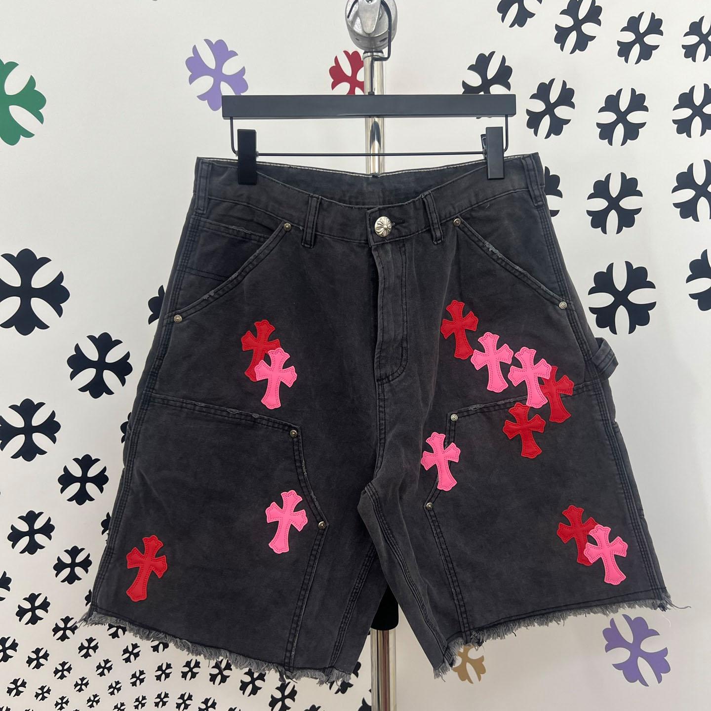 Chrome Hearts Denim Shorts - DopestKickz