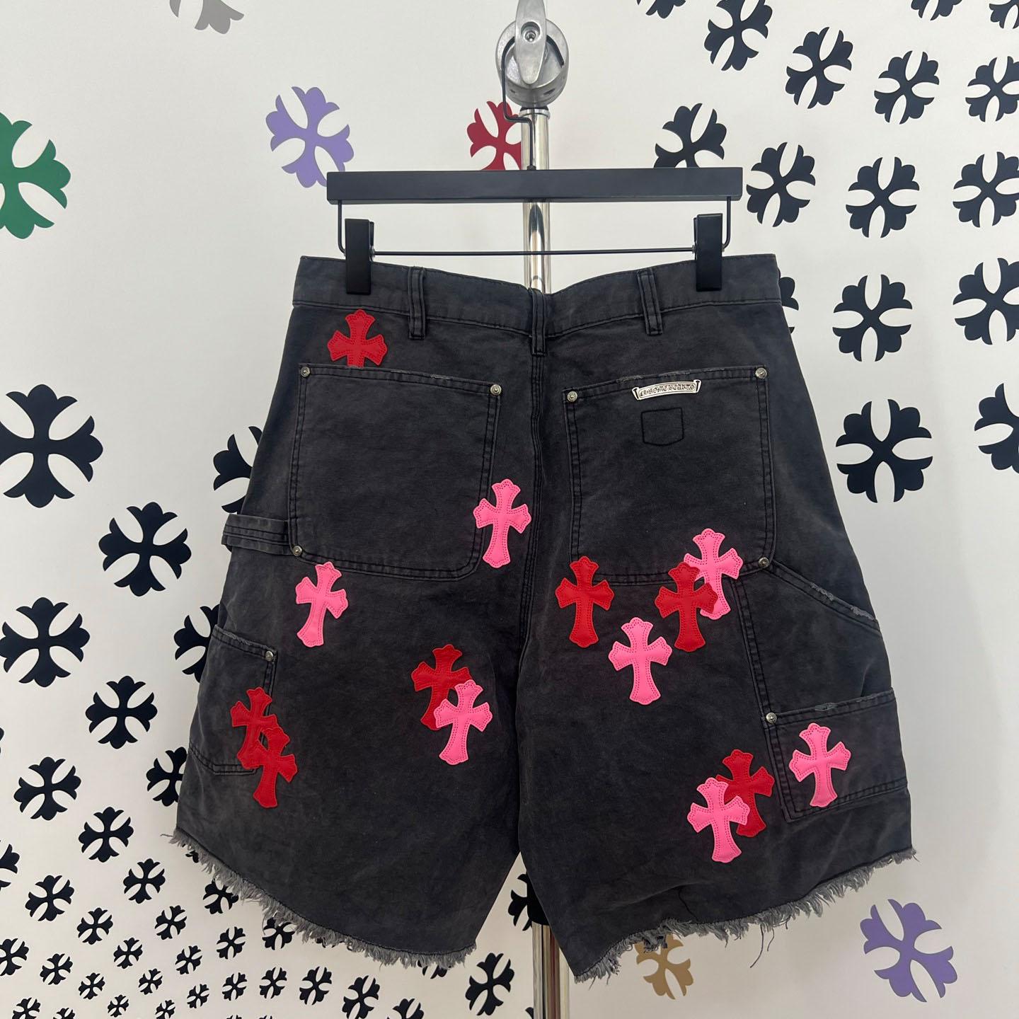 Chrome Hearts Denim Shorts - DopestKickz
