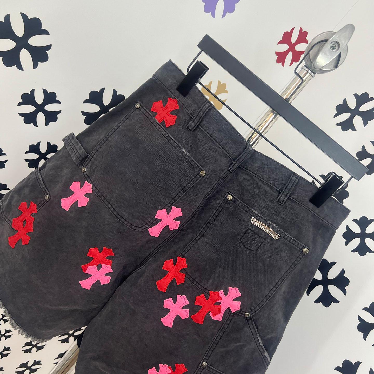 Chrome Hearts Denim Shorts - DopestKickz