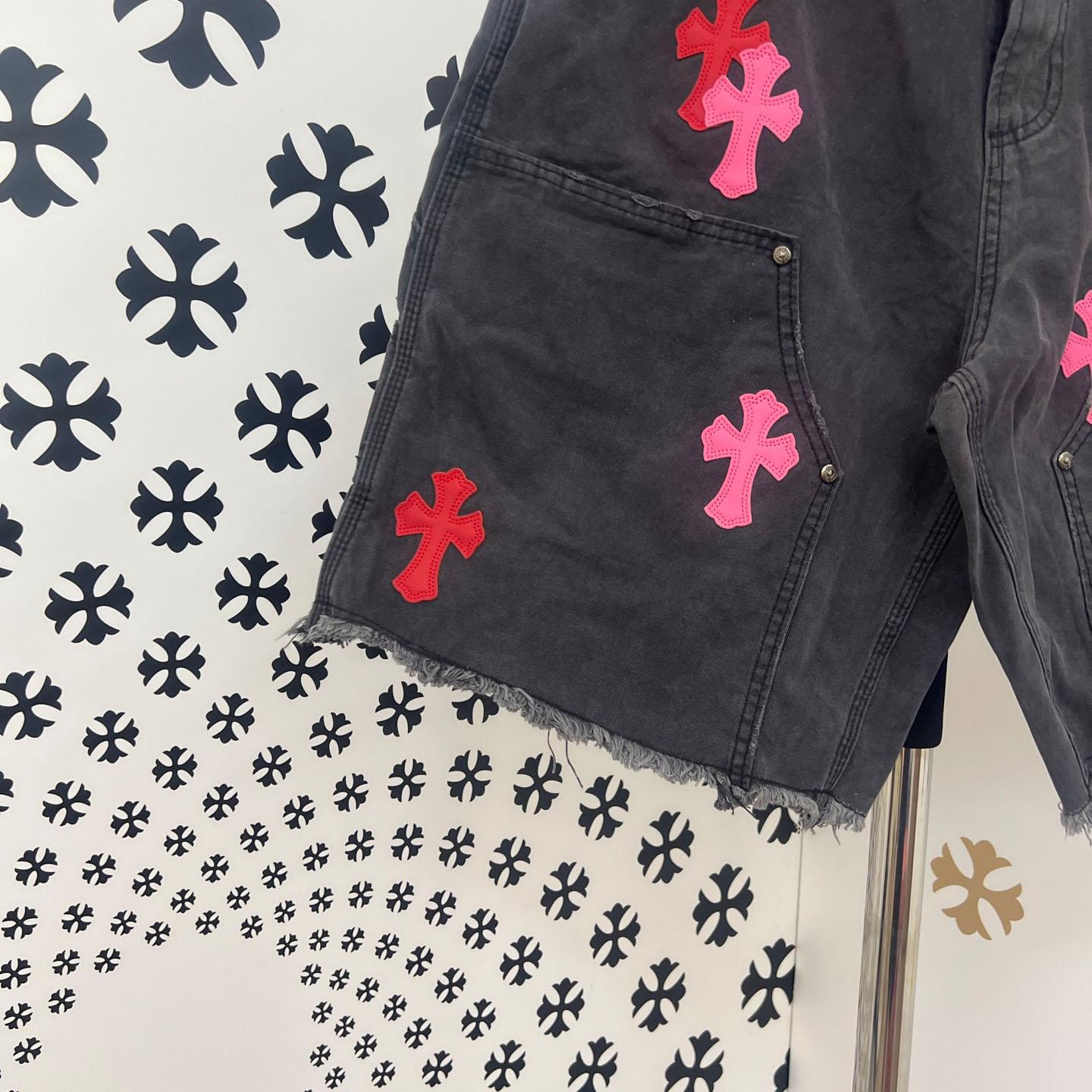 Chrome Hearts Denim Shorts - DopestKickz
