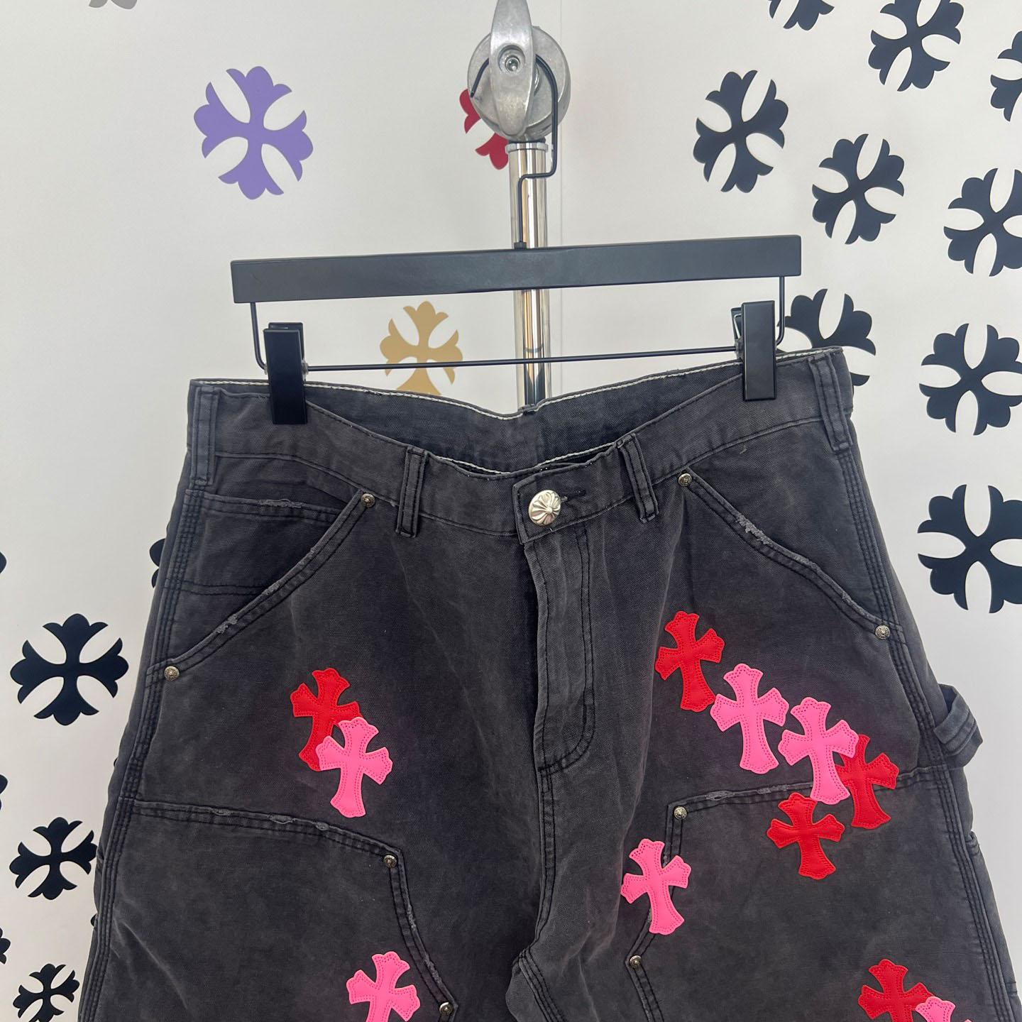 Chrome Hearts Denim Shorts - DopestKickz