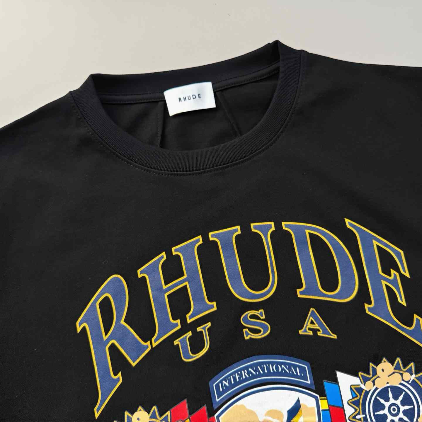 Rhude USA Sailing Icon T-shirt - DopestKickz