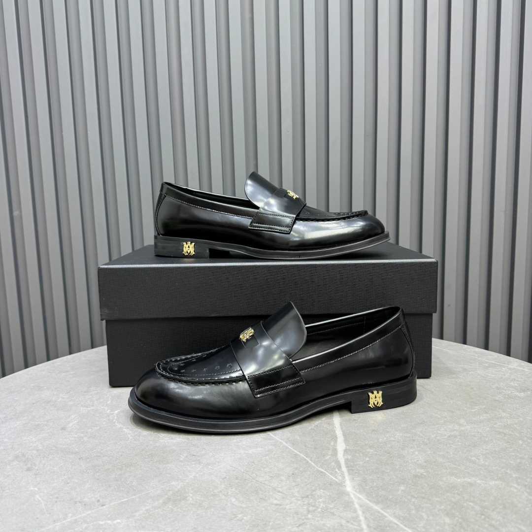Amiri Leather Loafers - DopestKickz