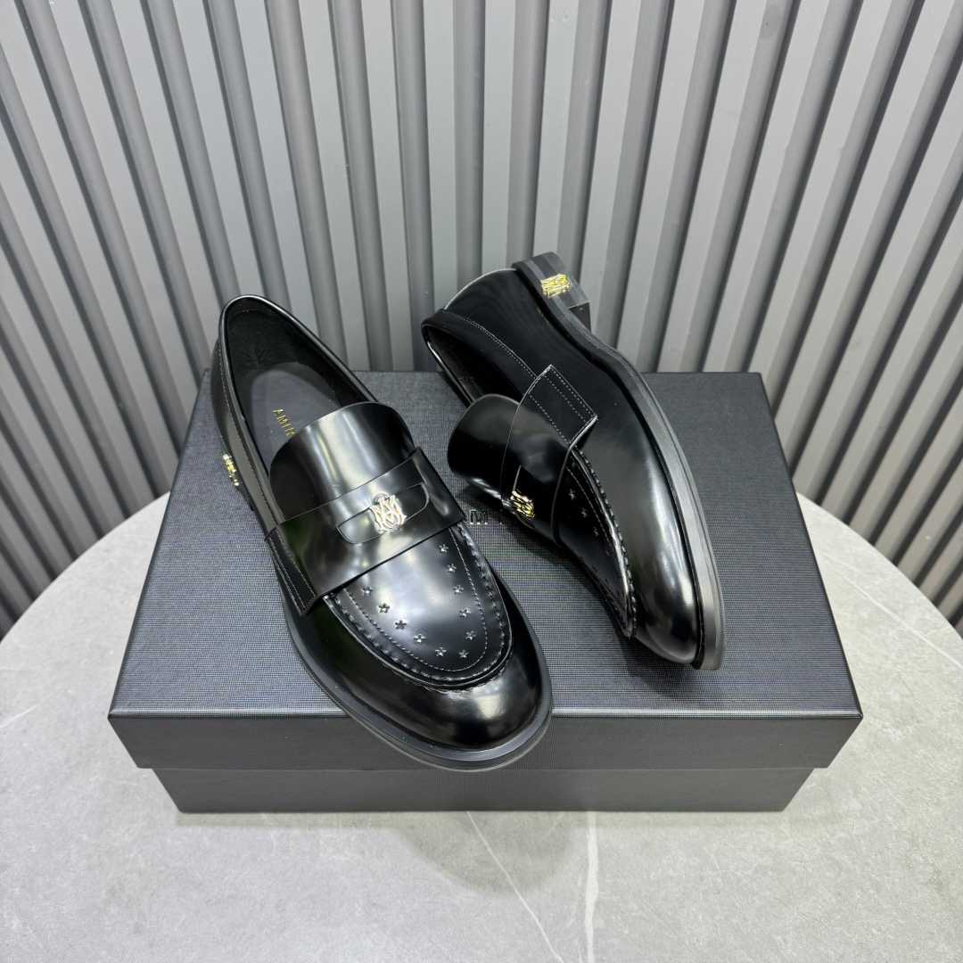 Amiri Leather Loafers - DopestKickz