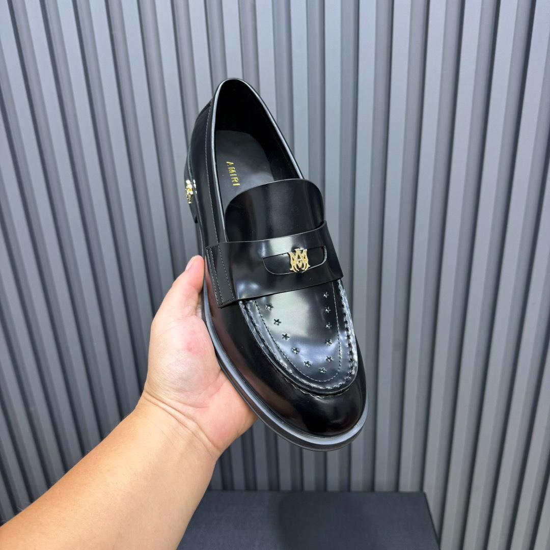 Amiri Leather Loafers - DopestKickz