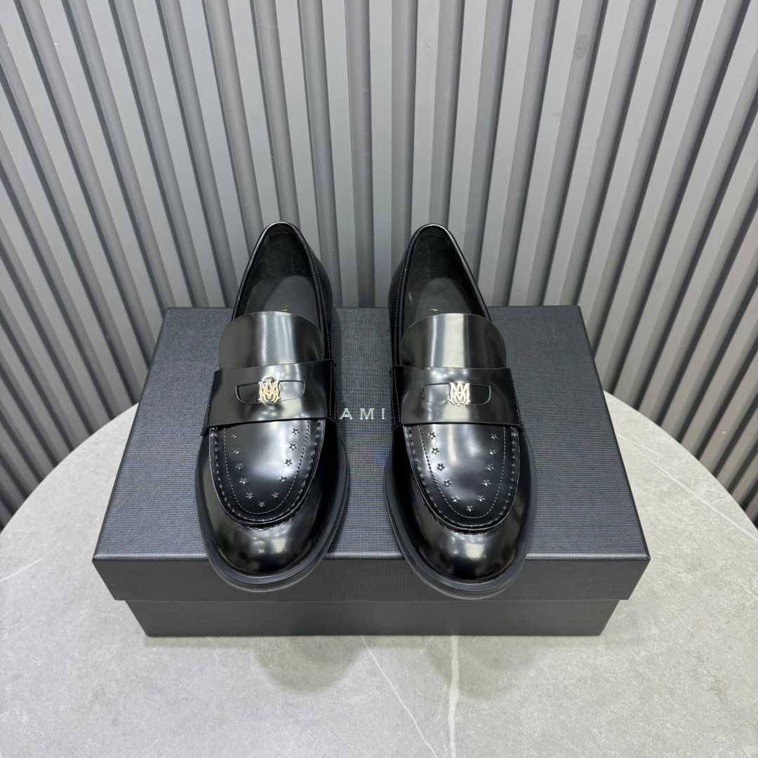 Amiri Leather Loafers - DopestKickz