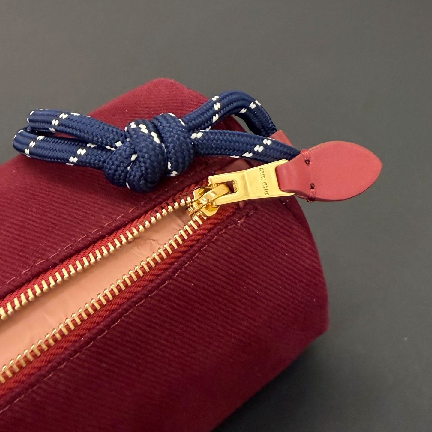 Miu Miu Gabardine Pouch - DopestKickz