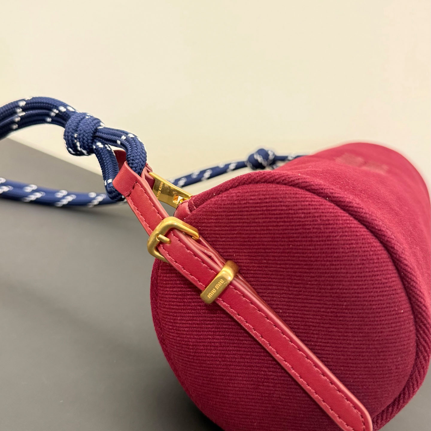 Miu Miu Gabardine Pouch - DopestKickz