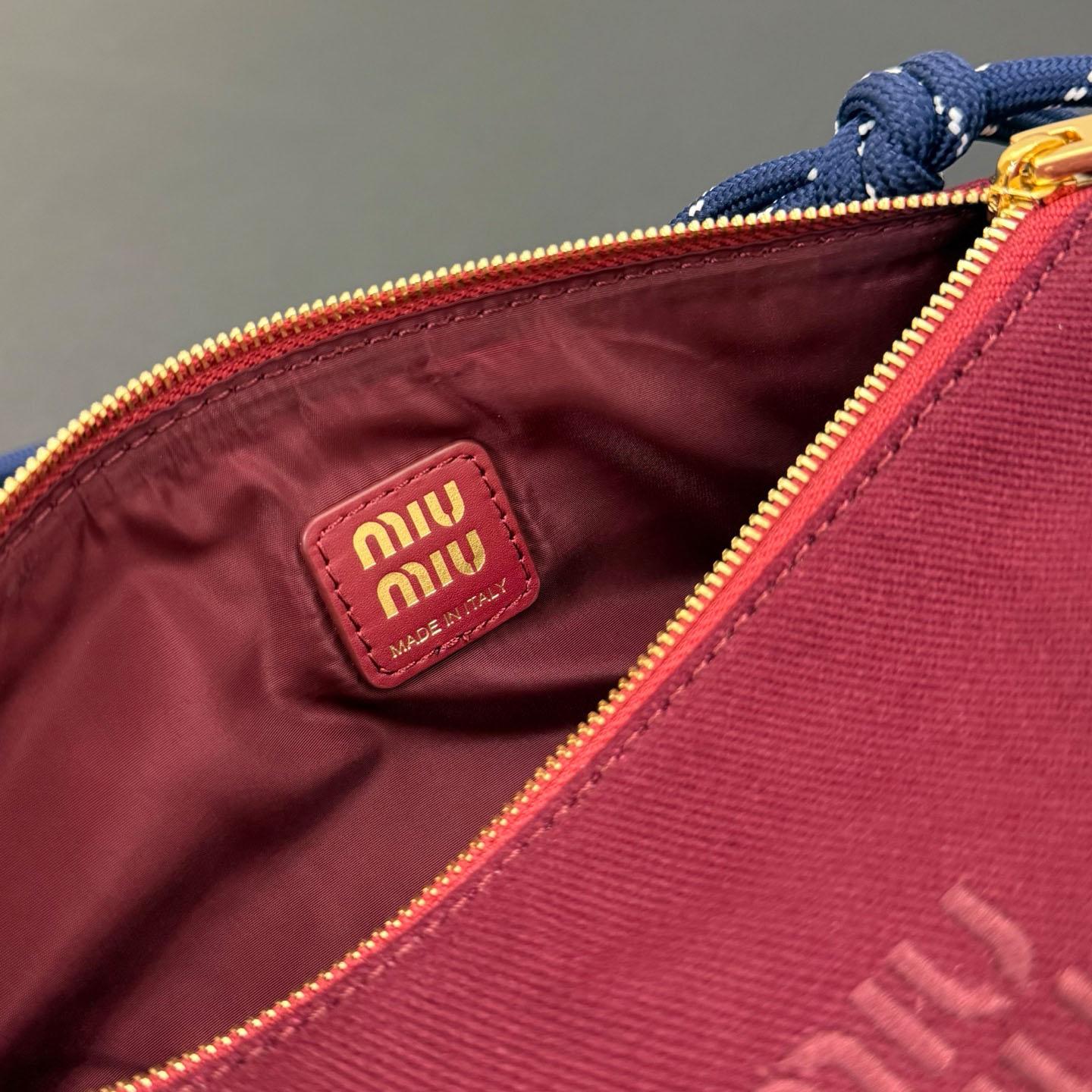 Miu Miu Gabardine Pouch - DopestKickz