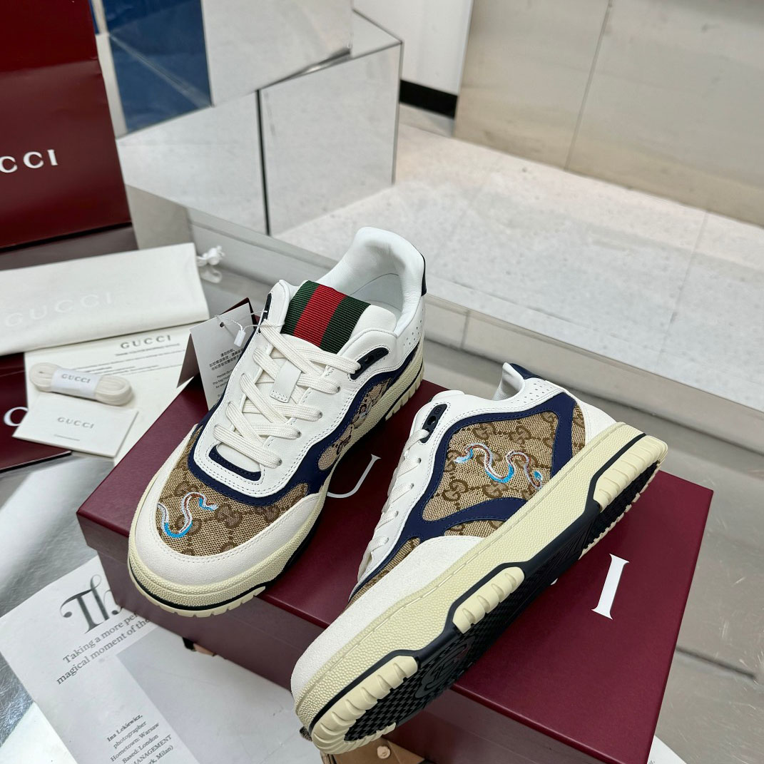 Gucci Re-Web Sneakers - DopestKickz