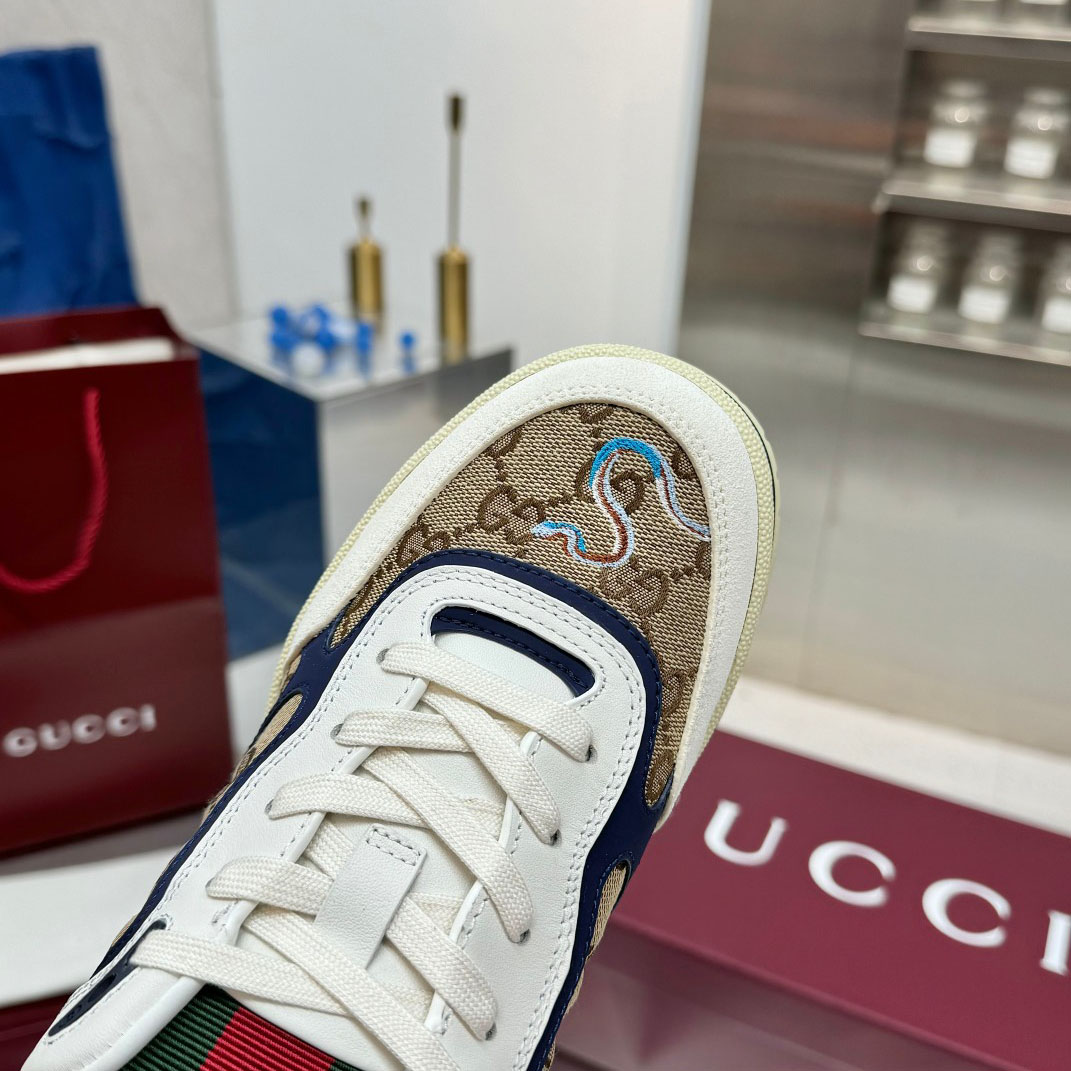 Gucci Re-Web Sneakers - DopestKickz