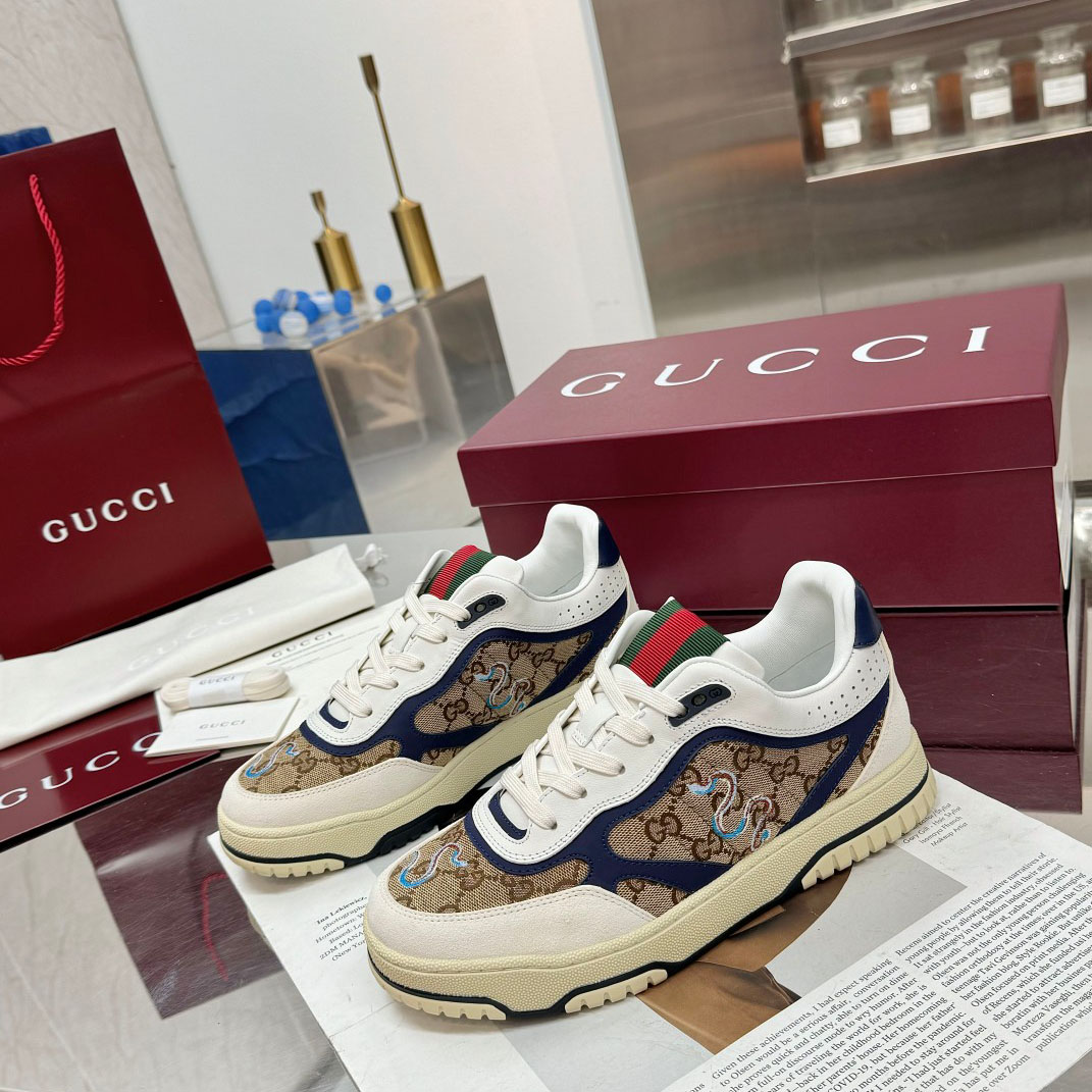 Gucci Re-Web Sneakers - DopestKickz