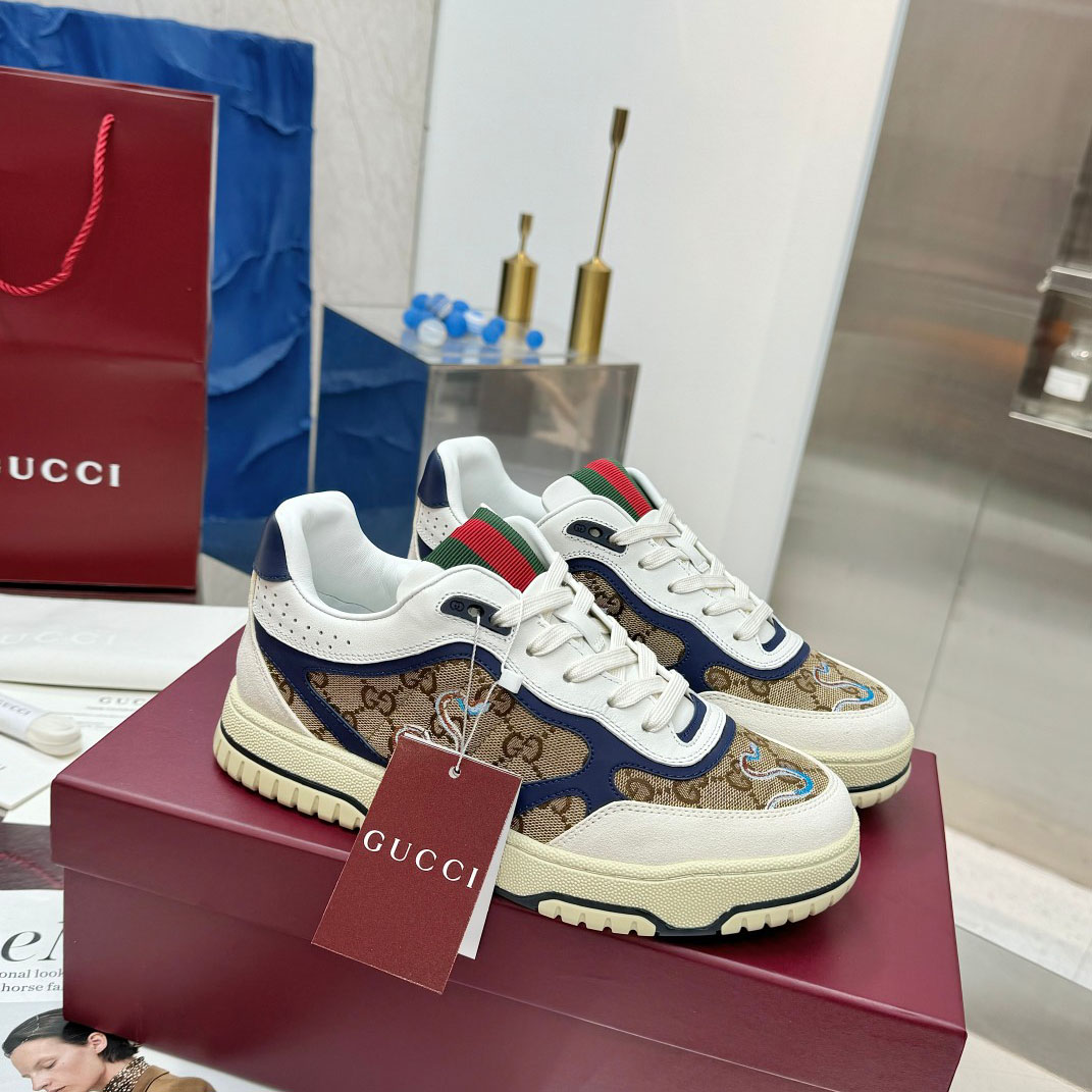 Gucci Re-Web Sneakers - DopestKickz