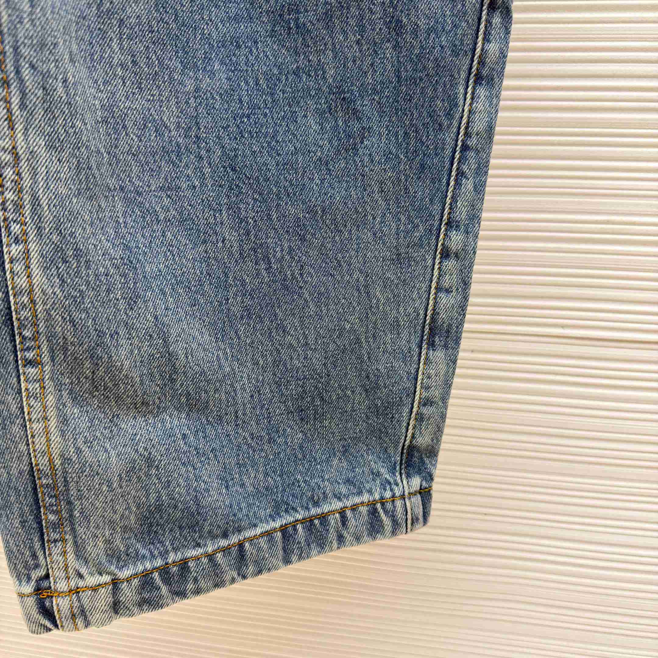 Loewe Anagram Barrel Jeans 'Washed Denim' - DopestKickz