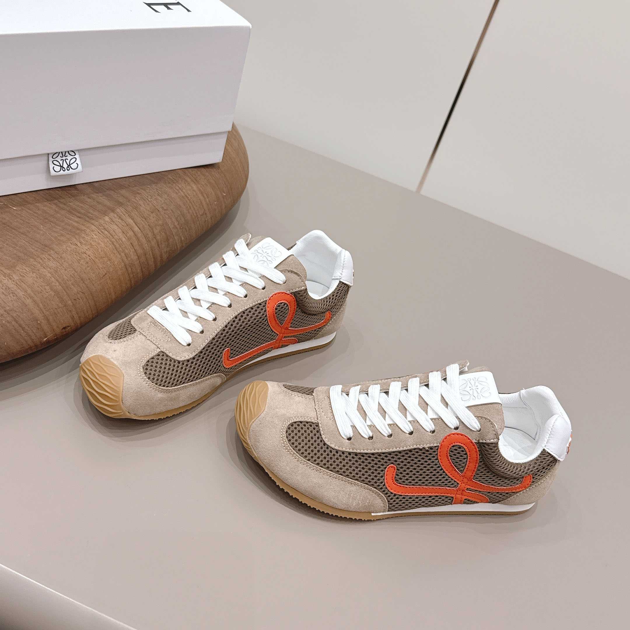 Loewe Ballet Runner 2.0 In Suede And Mesh - DopestKickz