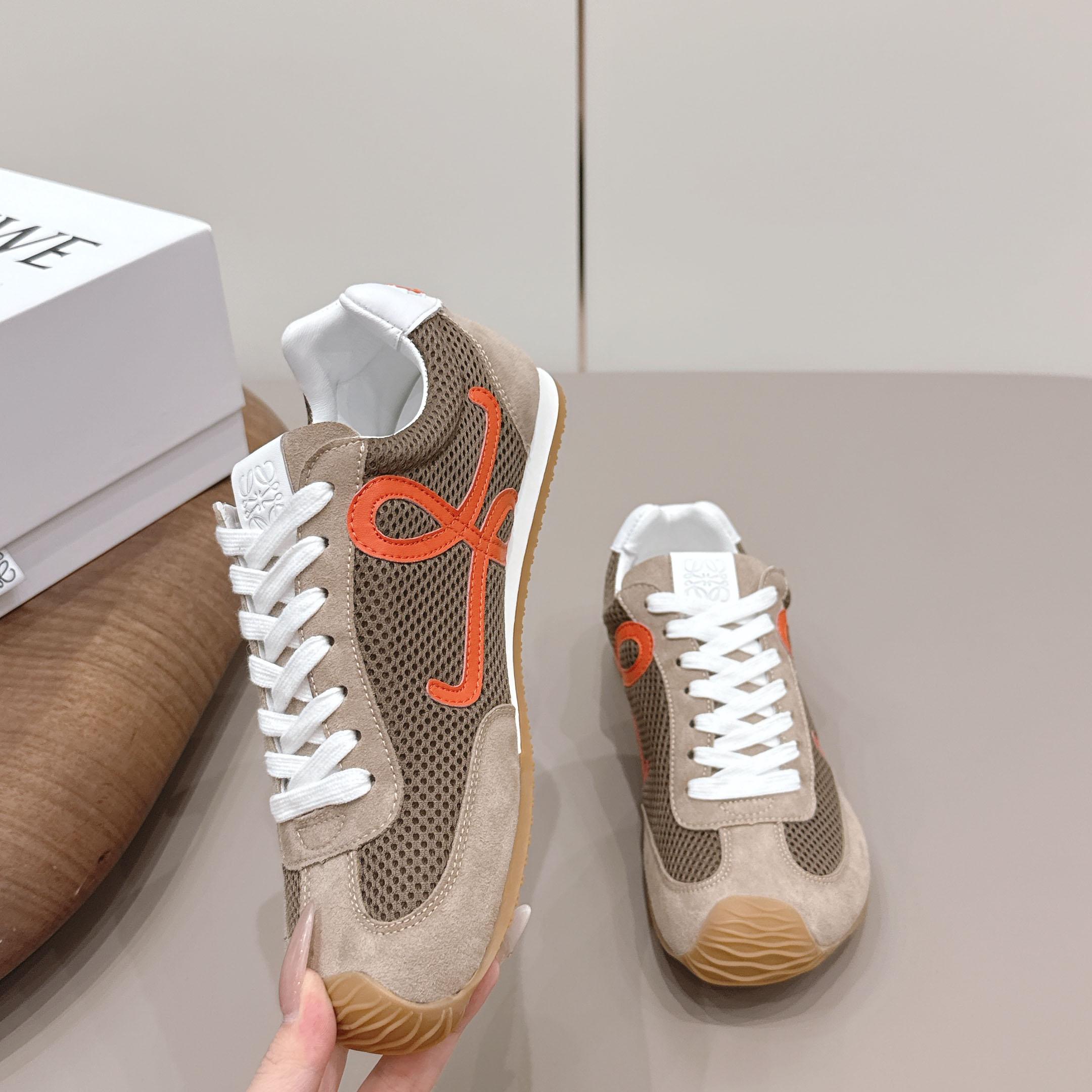 Loewe Ballet Runner 2.0 In Suede And Mesh - DopestKickz