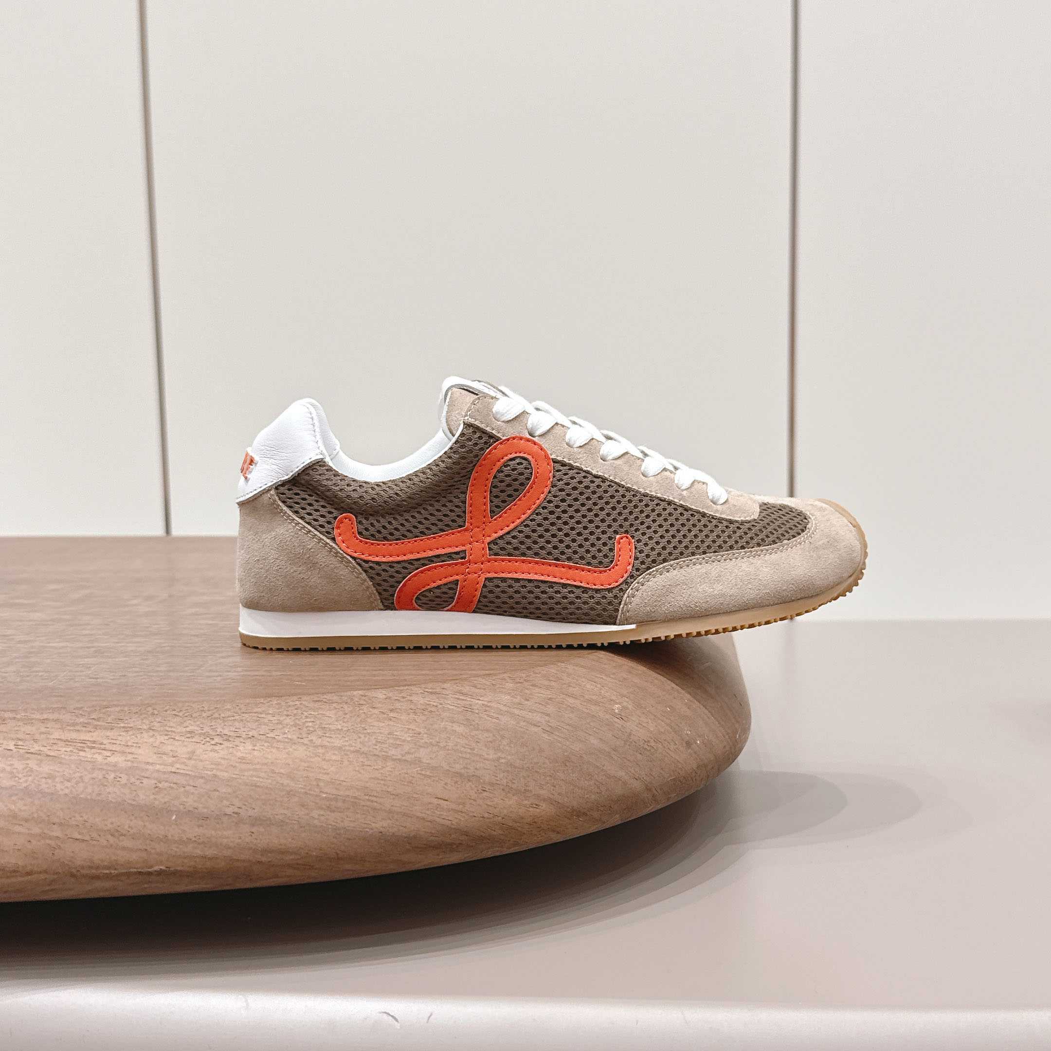 Loewe Ballet Runner 2.0 In Suede And Mesh - DopestKickz