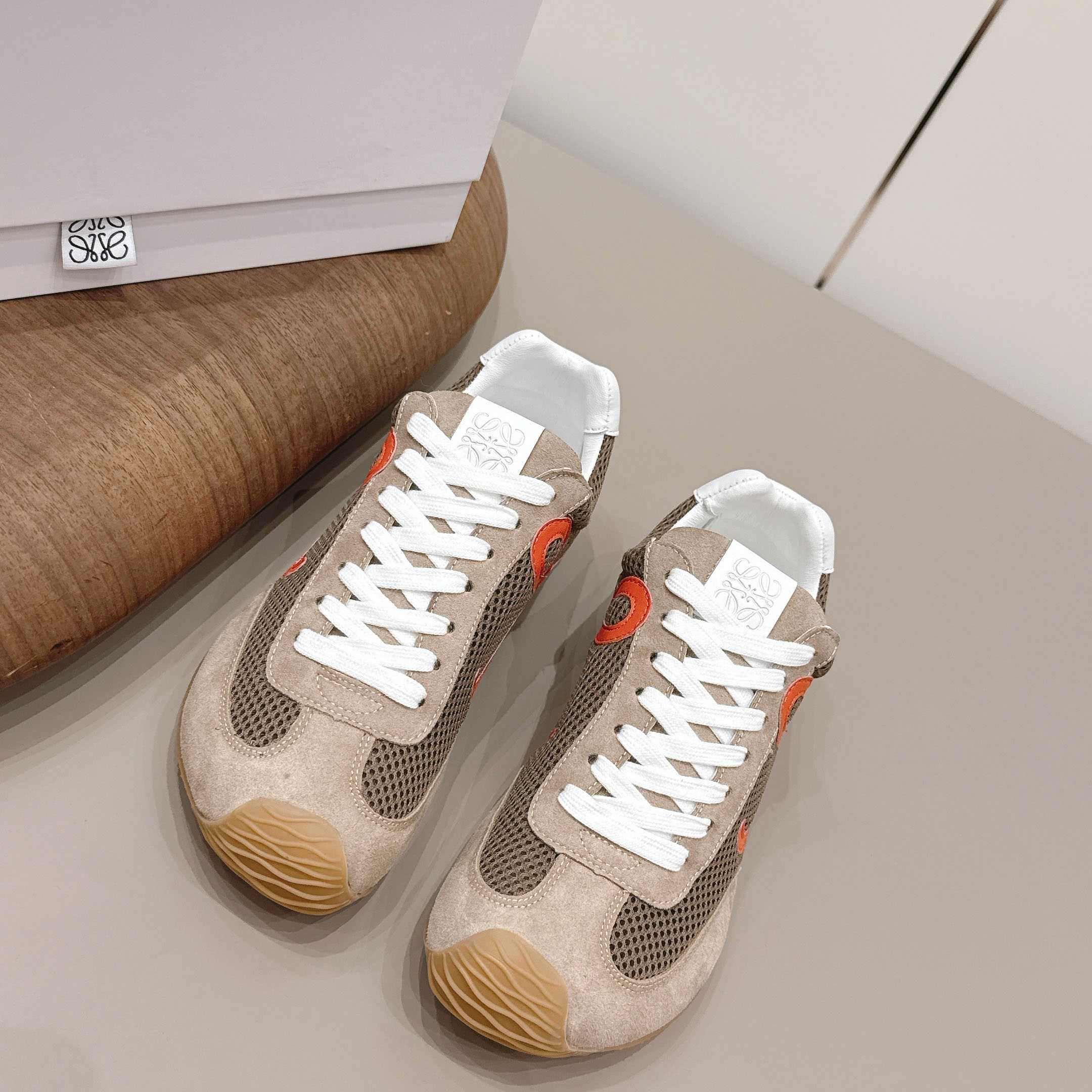 Loewe Ballet Runner 2.0 In Suede And Mesh - DopestKickz