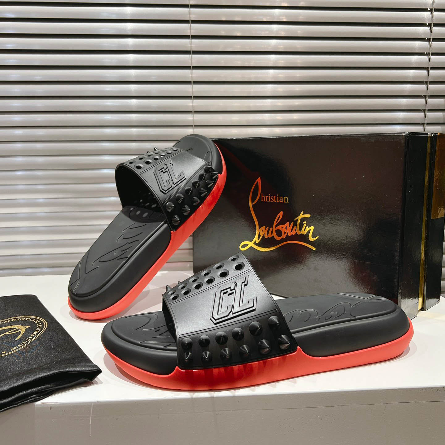 Christian Louboutin Take It Easy Sandals - DopestKickz