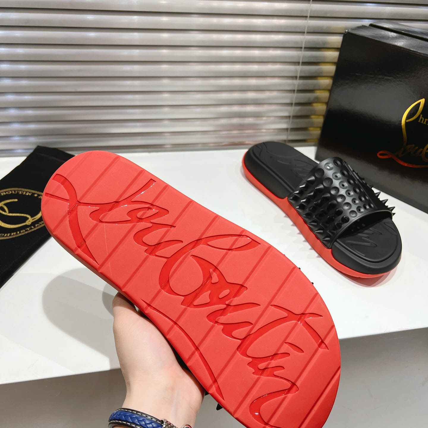 Christian Louboutin Take It Easy Sandals - DopestKickz