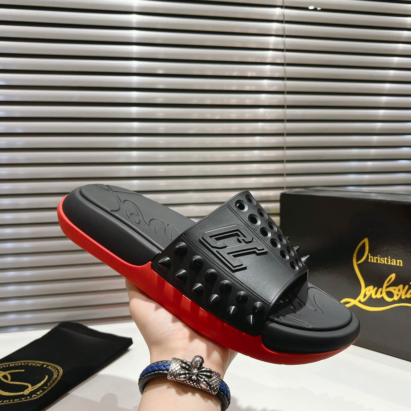 Christian Louboutin Take It Easy Sandals - DopestKickz