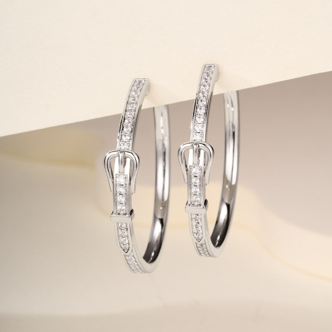 Hermes Etriviere Dangle Earrings, Large Model - DopestKickz