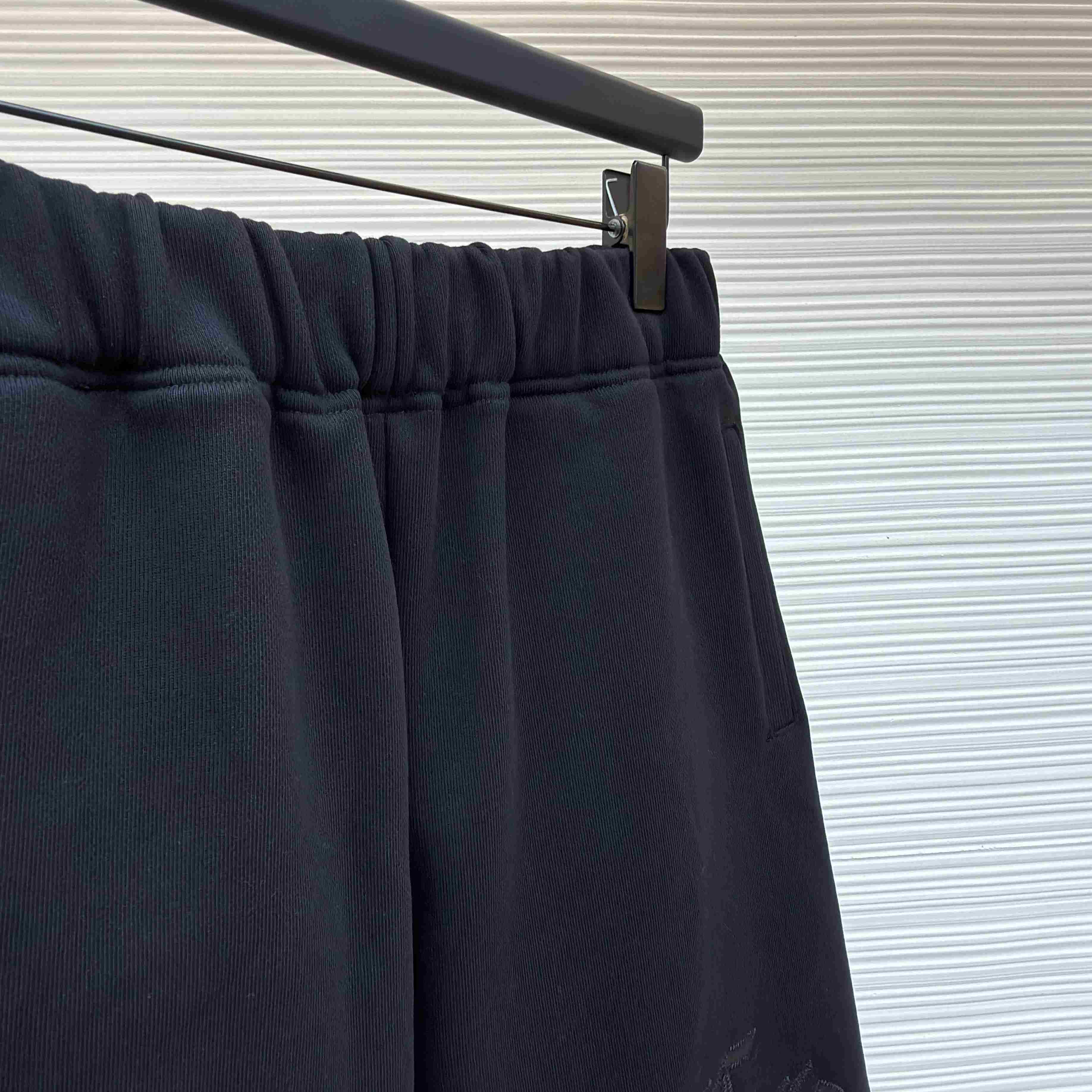 Chrome Hearts 711 Nylon CH Sweatshorts 'Black' - DopestKickz