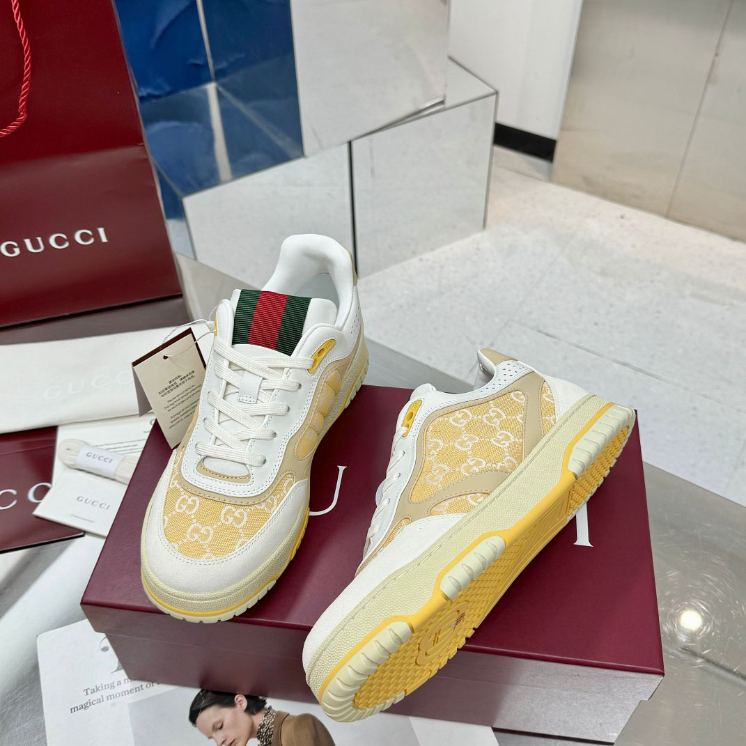 Gucci Re-Web Sneakers - DopestKickz