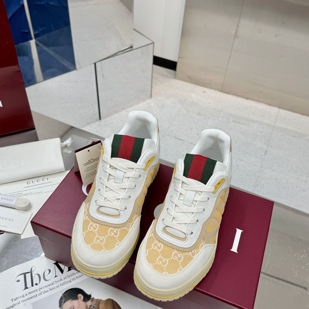 Gucci Re-Web Sneakers - DopestKickz