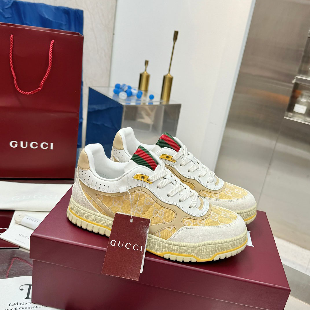 Gucci Re-Web Sneakers - DopestKickz