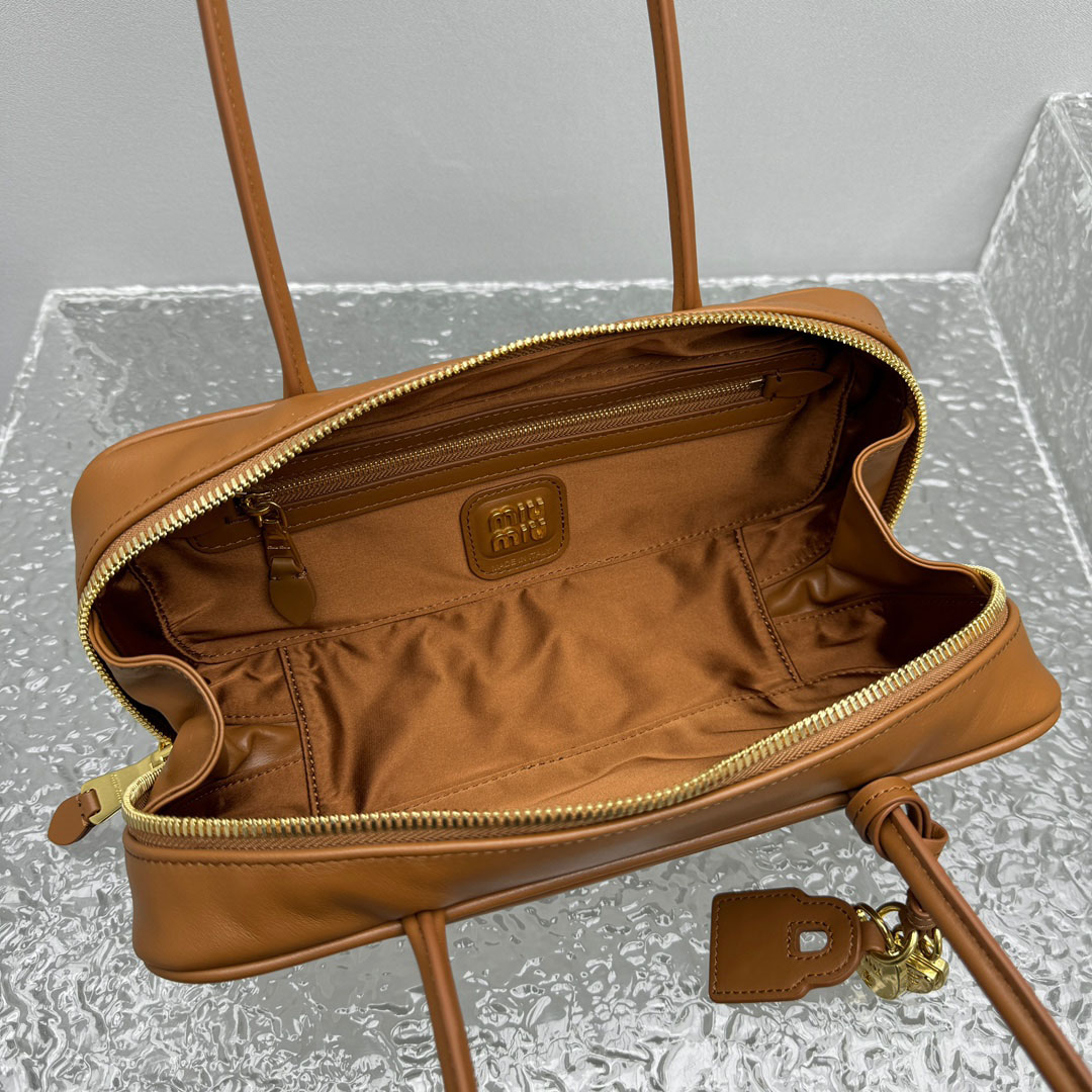 Miu Miu Beau Leather Bag - DopestKickz