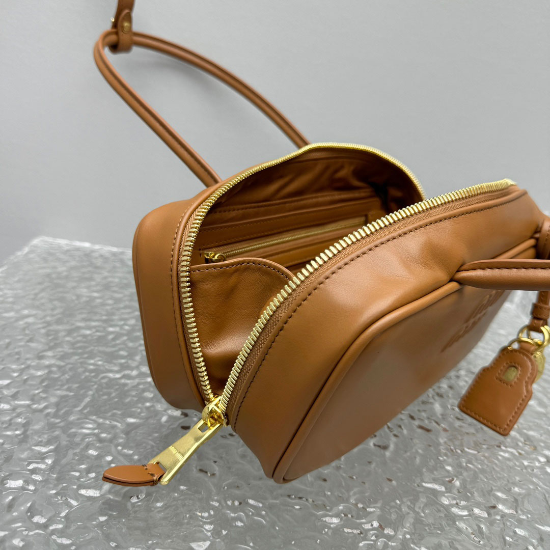 Miu Miu Beau Leather Bag - DopestKickz