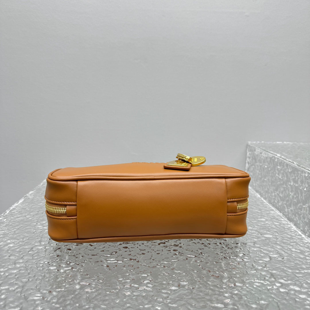 Miu Miu Beau Leather Bag - DopestKickz
