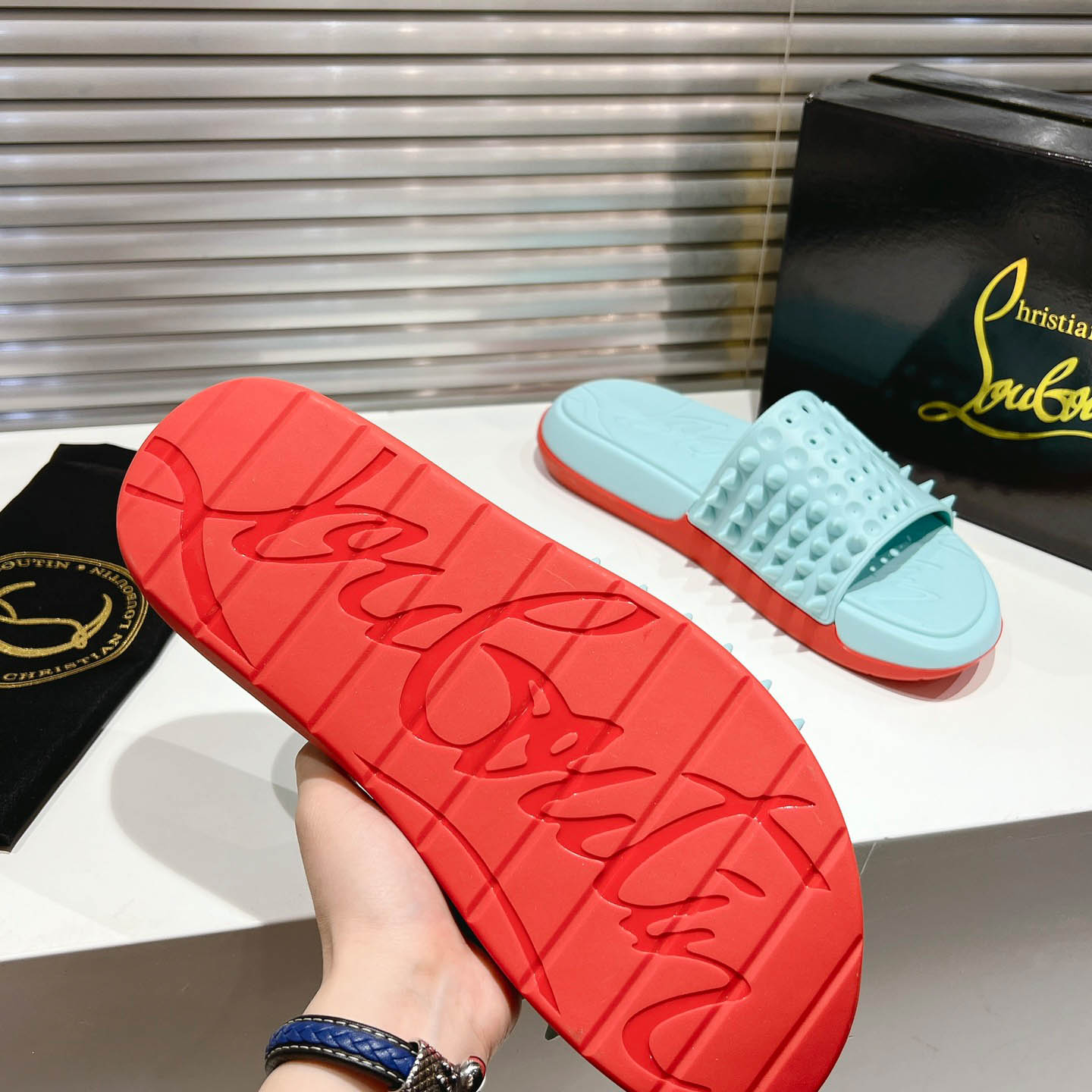 Christian Louboutin Take It Easy Sandals - DopestKickz