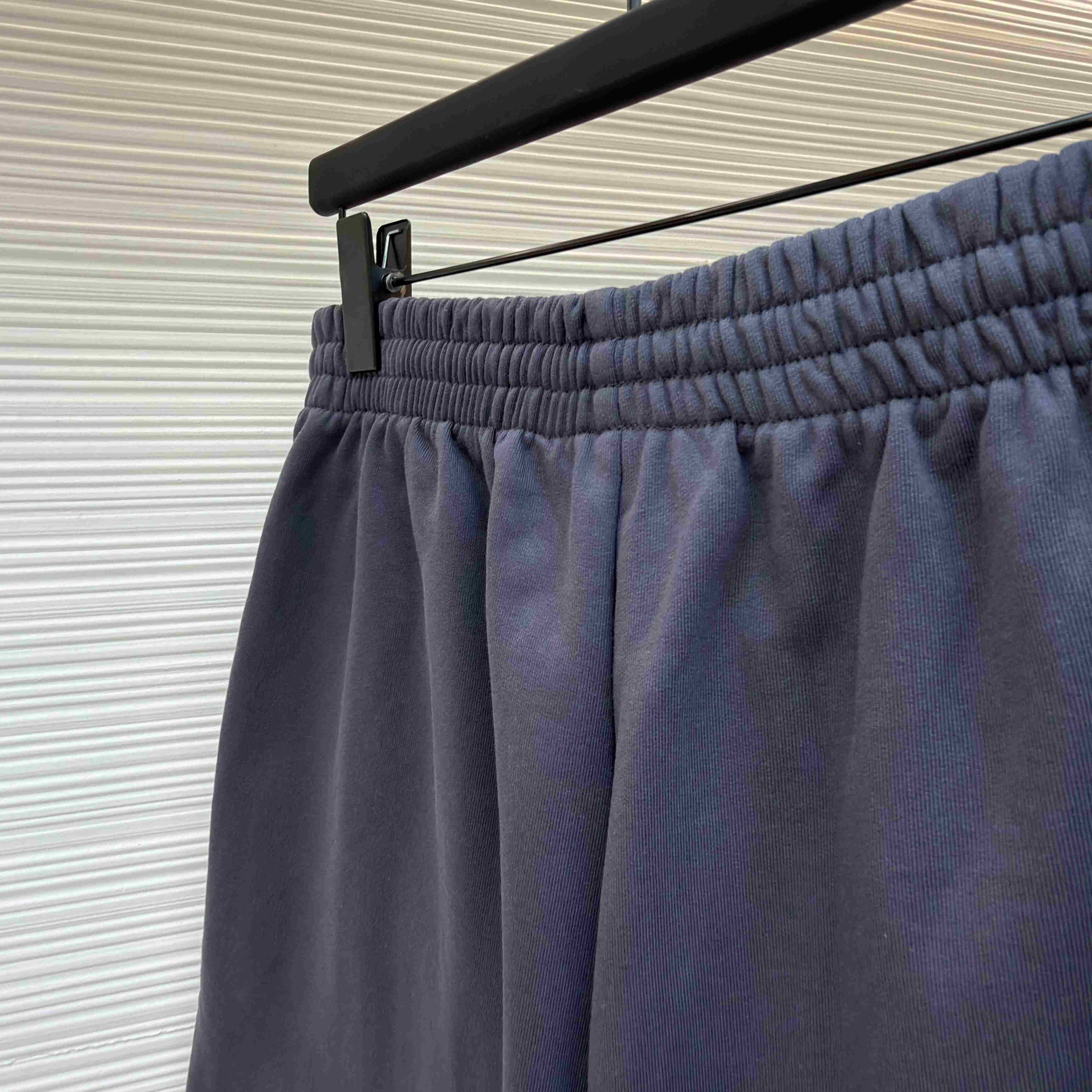 Balenciaga Sweatshorts 'Dark Grey/White' - DopestKickz