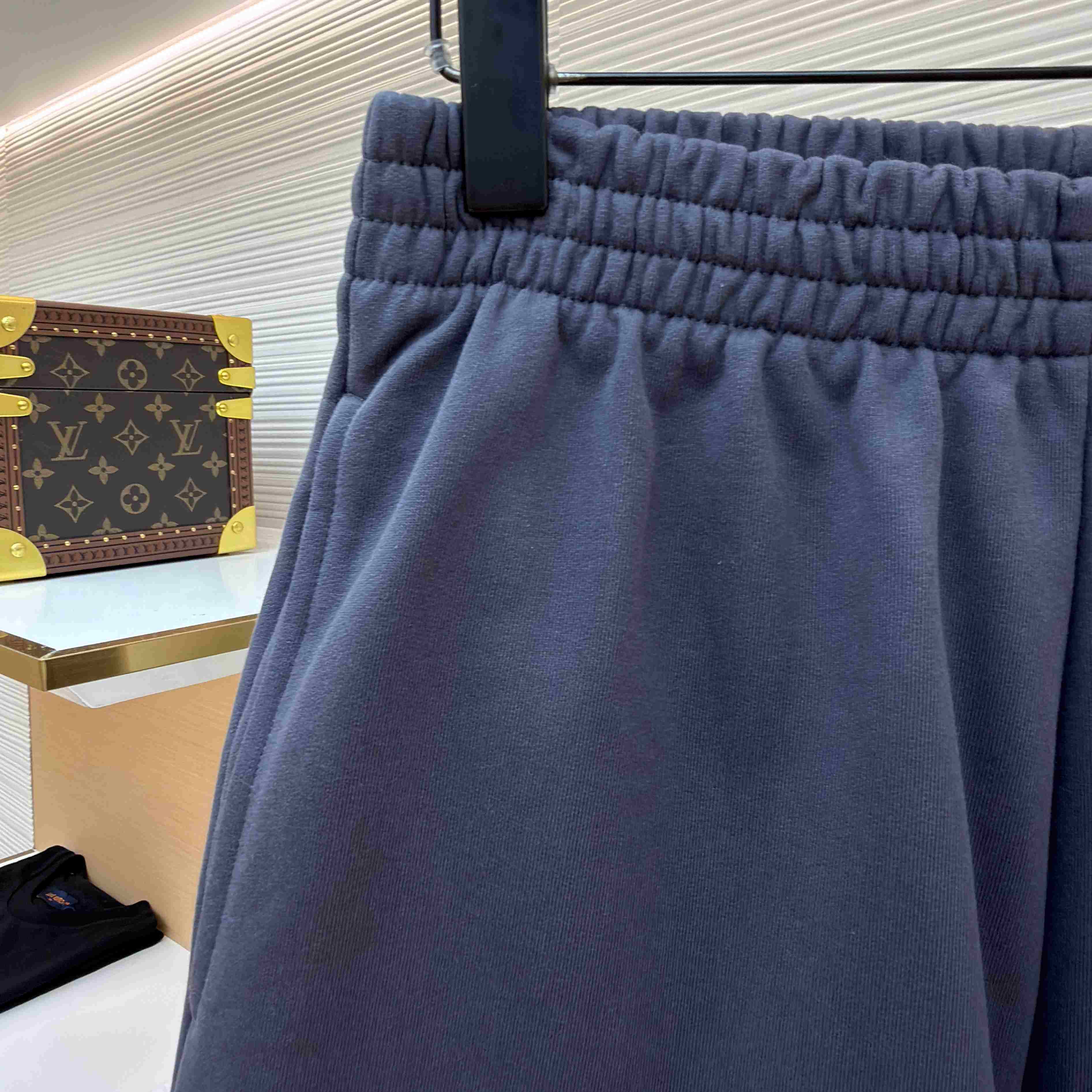 Balenciaga Sweatshorts 'Dark Grey/White' - DopestKickz