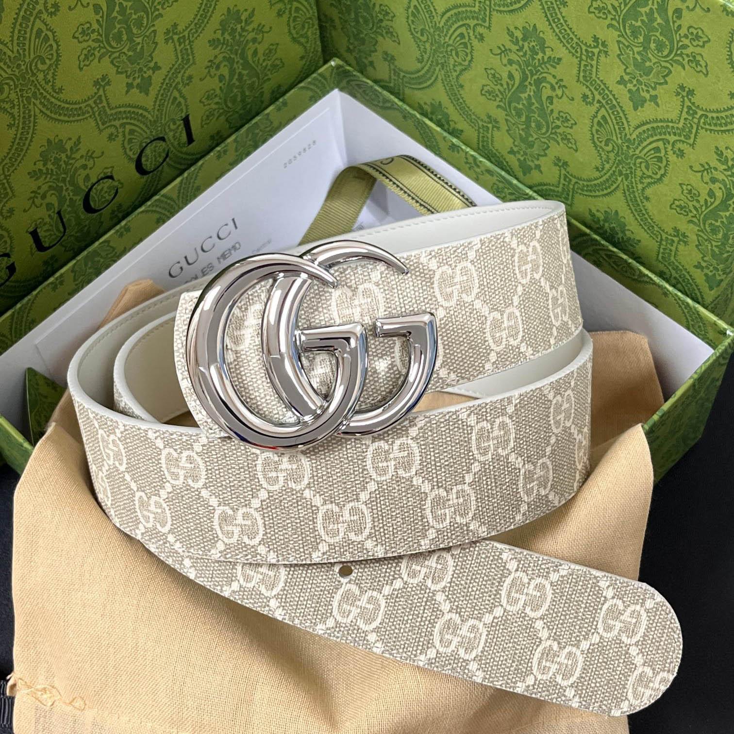 Gucci Reversible GG Marmont Belt - DopestKickz