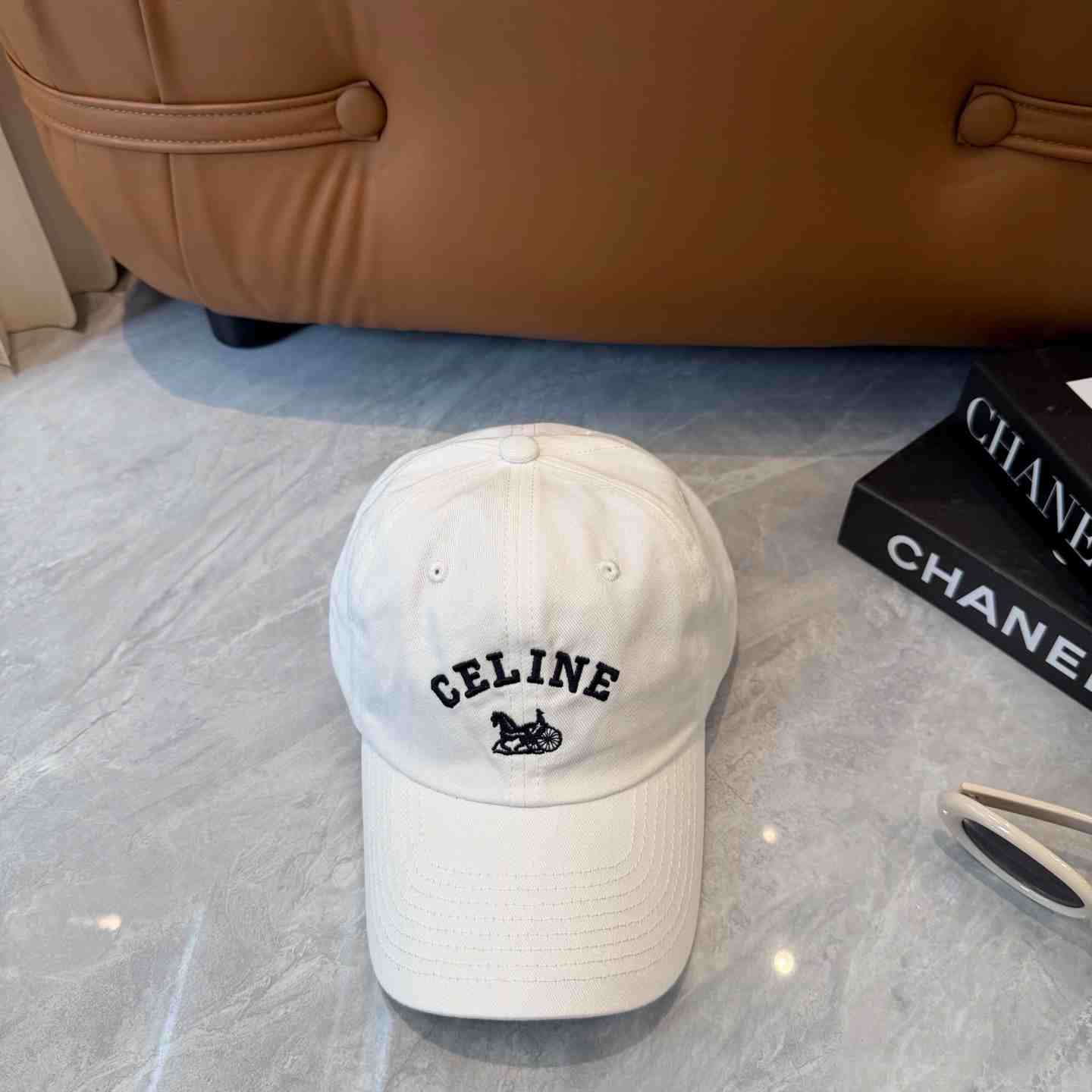 Celine Richelieu Cap IN Cotton Twill - DopestKickz