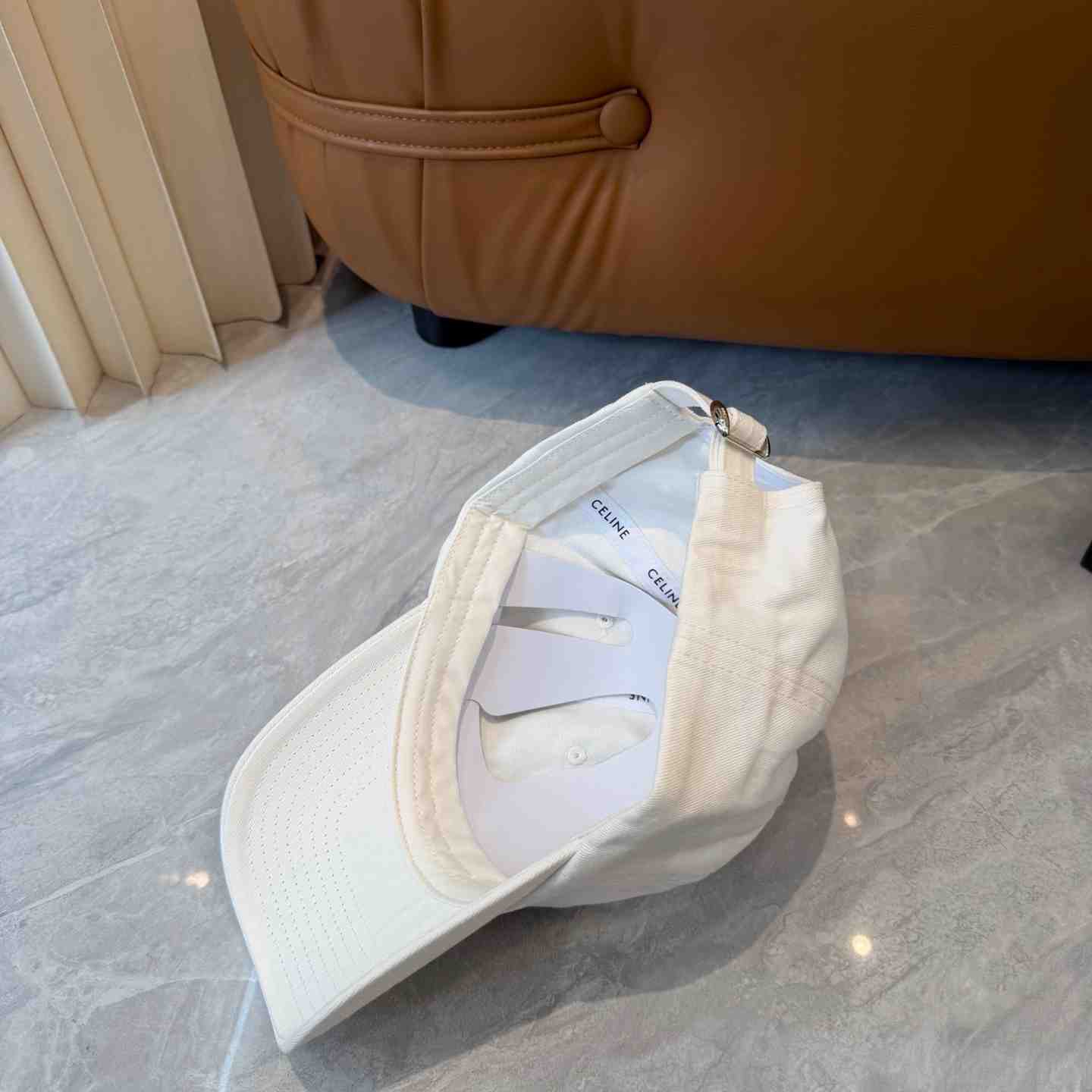 Celine Richelieu Cap IN Cotton Twill - DopestKickz