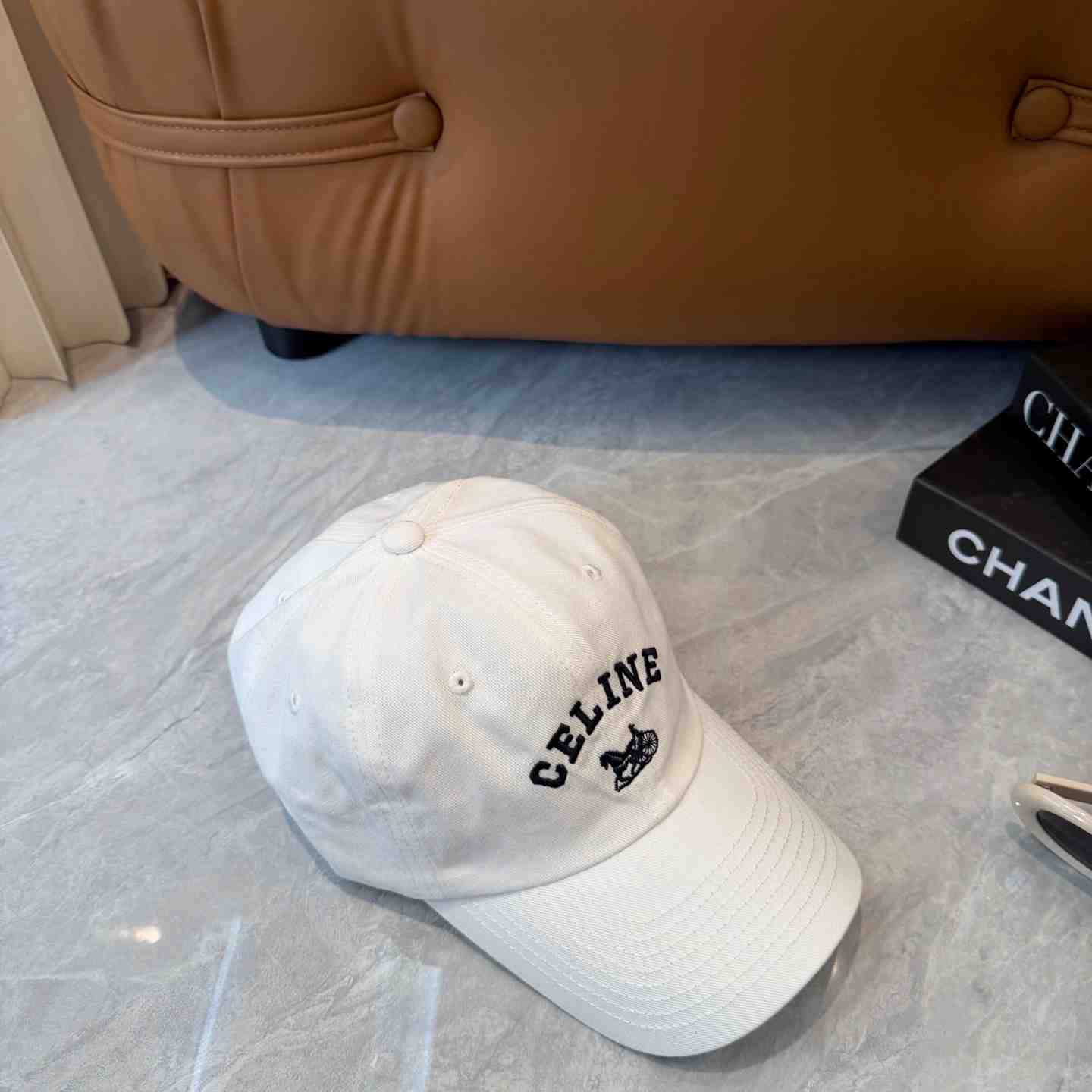 Celine Richelieu Cap IN Cotton Twill - DopestKickz